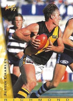 1997 Select AFL Ultimate Series #112 Justin Charles Front